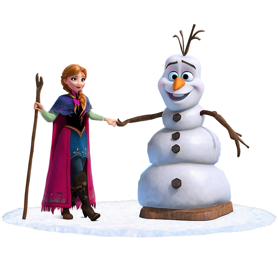 Anna's Quest Frozen Png Ajo PNG image