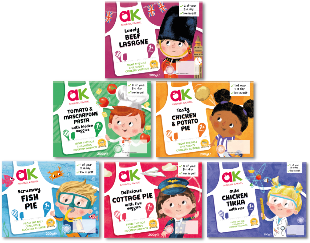 Annabel Karmel Childrens Meals Packaging PNG image