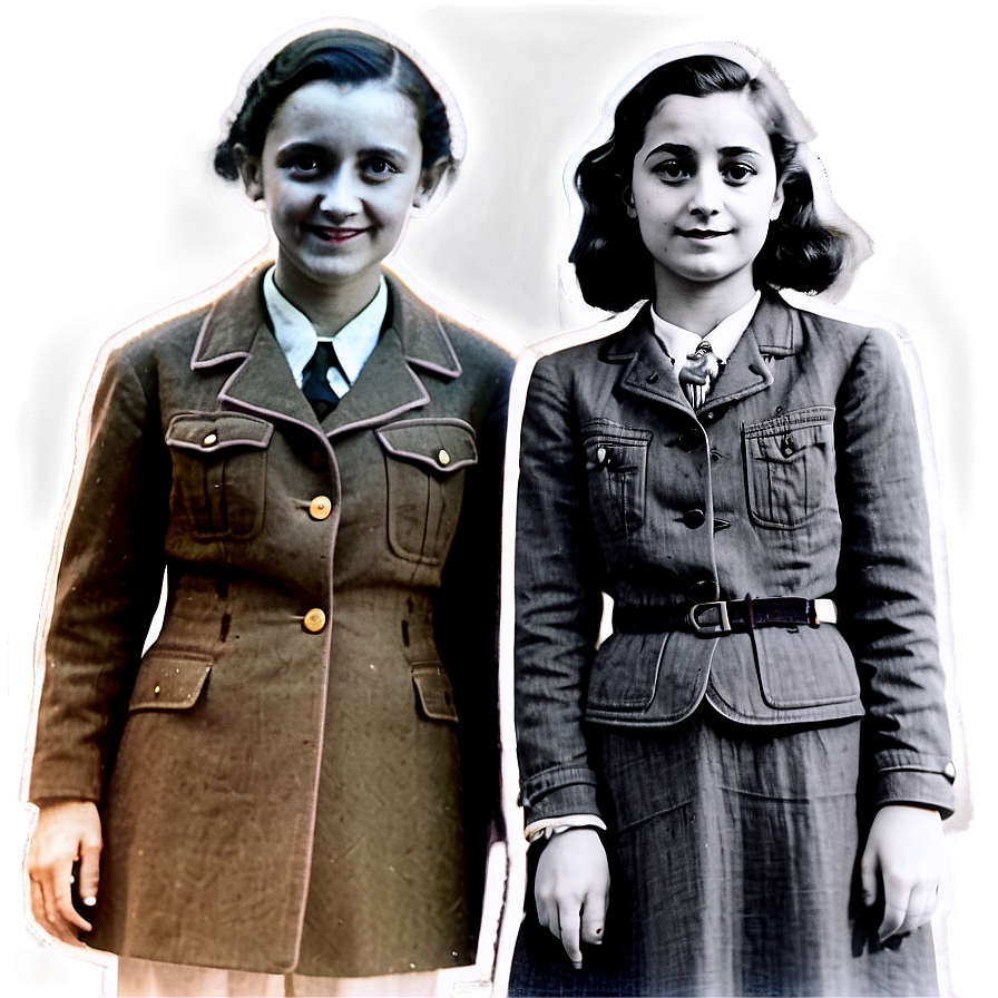 Anne Frank And Family Png Dov PNG image