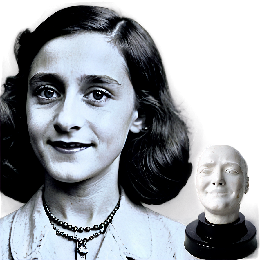 Anne Frank Portrait Png 44 PNG image