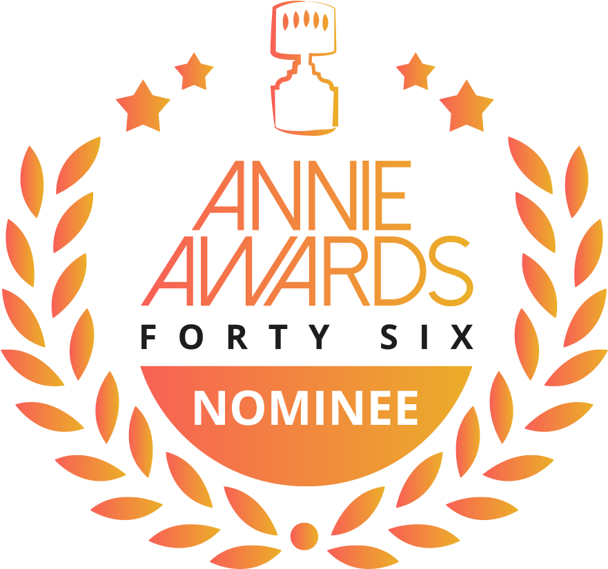 Annie Awards46 Nominee Badge PNG image