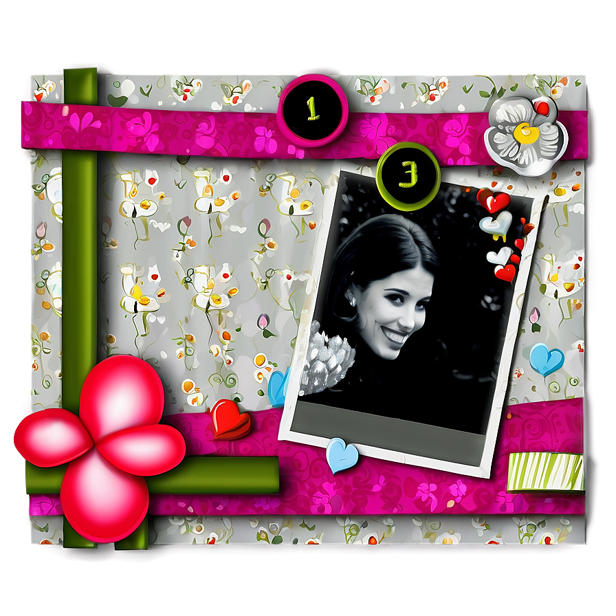 Anniversary Cute Frame Png Eld27 PNG image