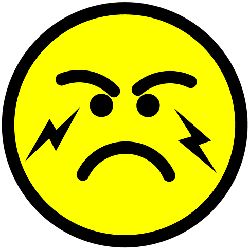 Annoyed Emoji Expression PNG image