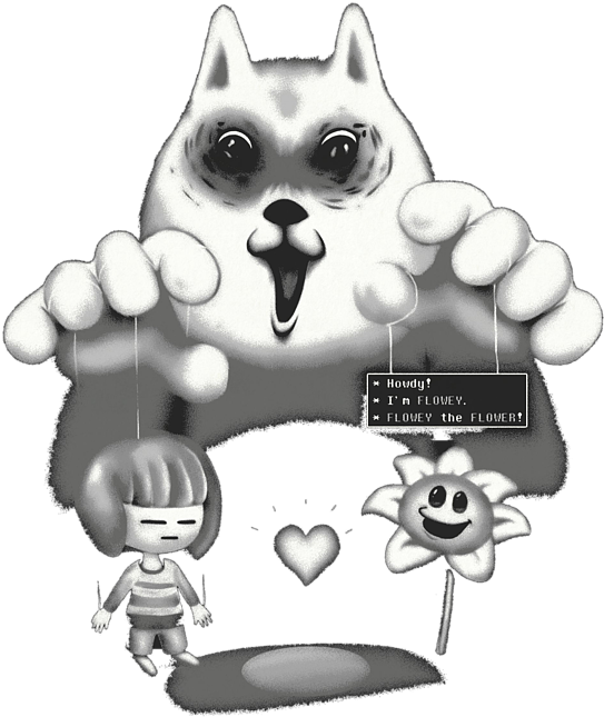 Annoyed Puppeteer Catand Characters PNG image