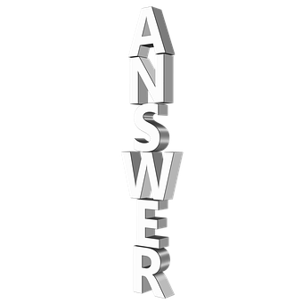 Answer Reflection Illusion PNG image