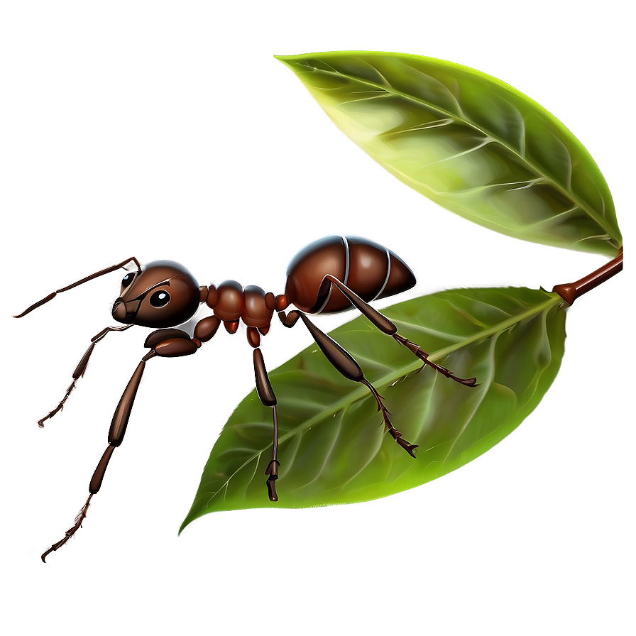 Ant In Nature Scene Png 05242024 PNG image