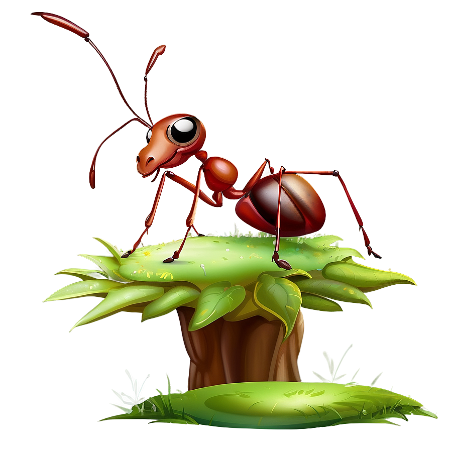 Ant In Nature Scene Png Skv PNG image