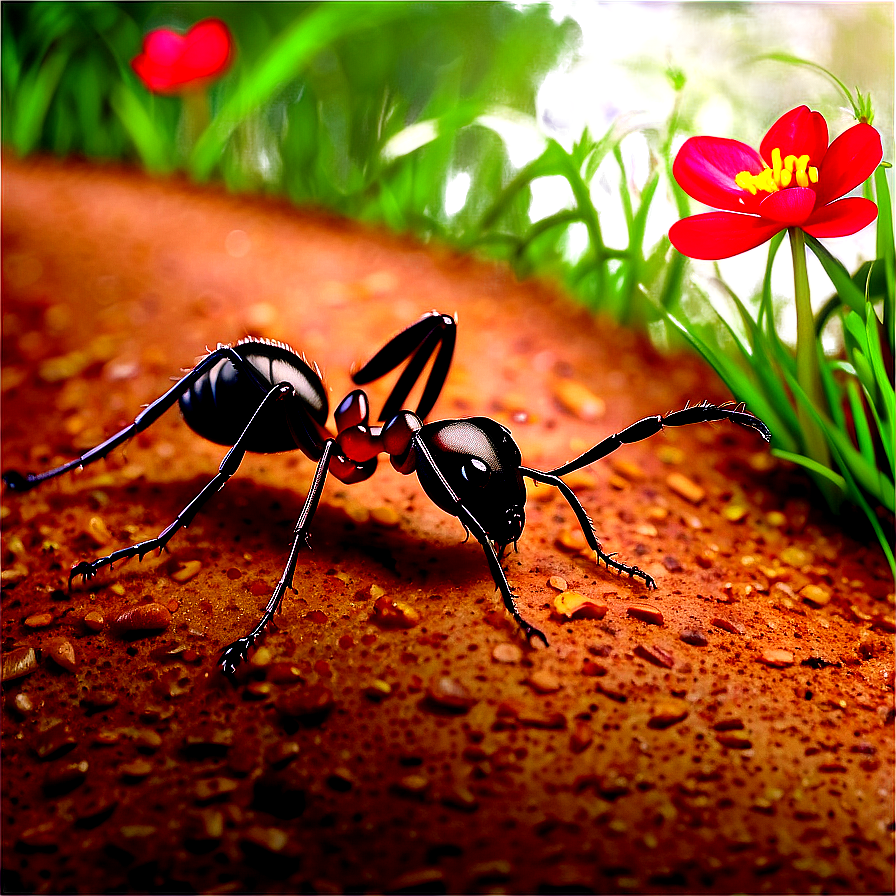 Ant Trail Clipart Png Stk46 PNG image