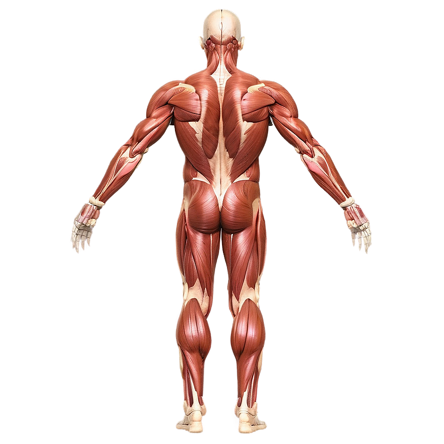 Anterior Muscular System View Png Tcm PNG image