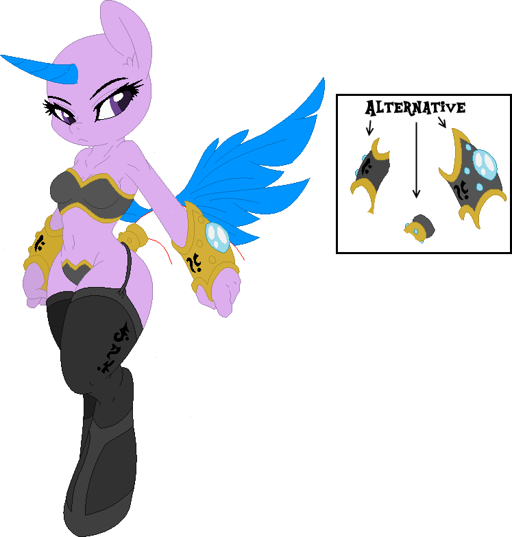 Anthro Pegasus M L P Basewith Accessories PNG image