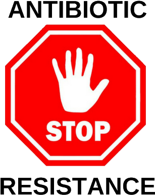 Antibiotic Resistance Stop Sign PNG image