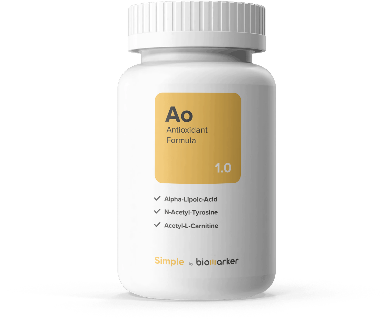 Antioxidant Supplement Bottle PNG image