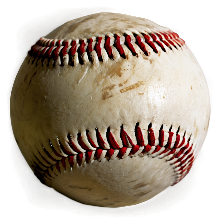 Antique Baseball Texture Png 06282024 PNG image