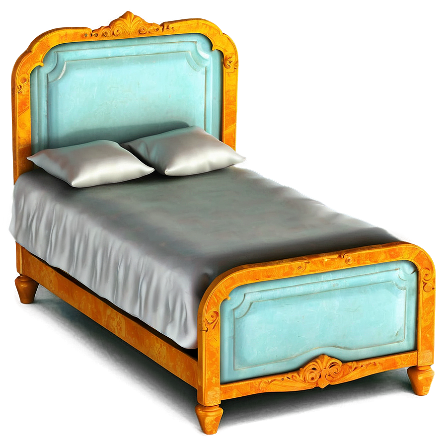 Antique Bed Frame Png Epl75 PNG image