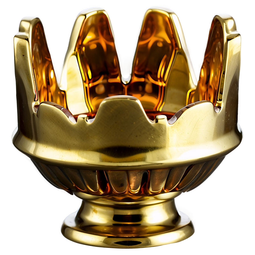 Antique Brass Ashtray Png 41 PNG image