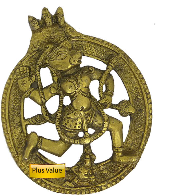 Antique Brass Nataraja Artifact PNG image