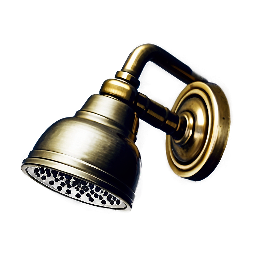 Antique Brass Shower Head Png 60 PNG image