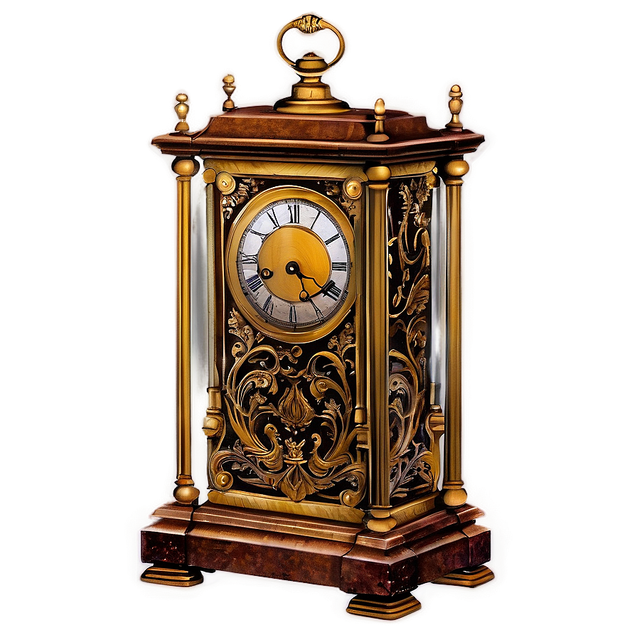 Antique Clock Clipart Png Mrv PNG image