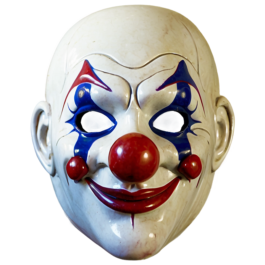 Antique Clown Mask Png 06212024 PNG image