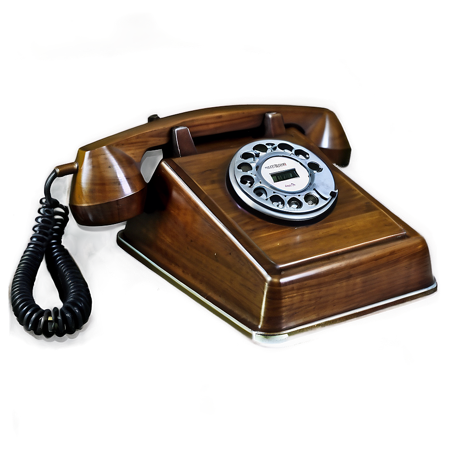 Antique Corded Telephone Png 06252024 PNG image