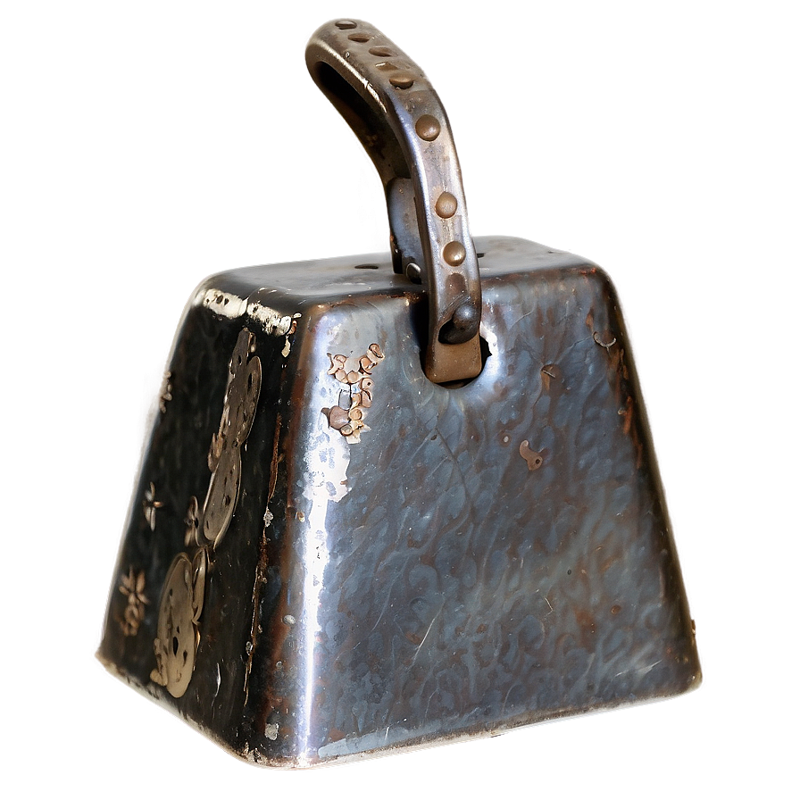 Antique Cowbell Texture Png Qvw PNG image