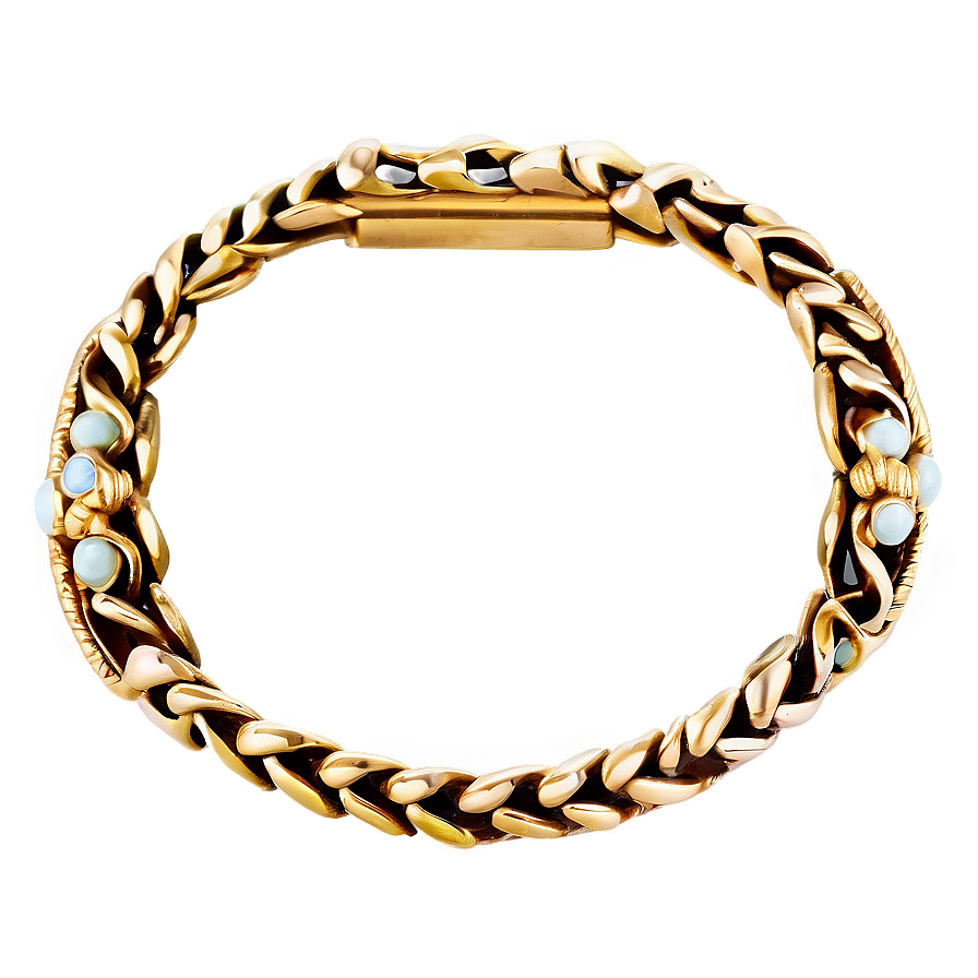 Antique Gold Bracelet Heritage Png Nby12 PNG image