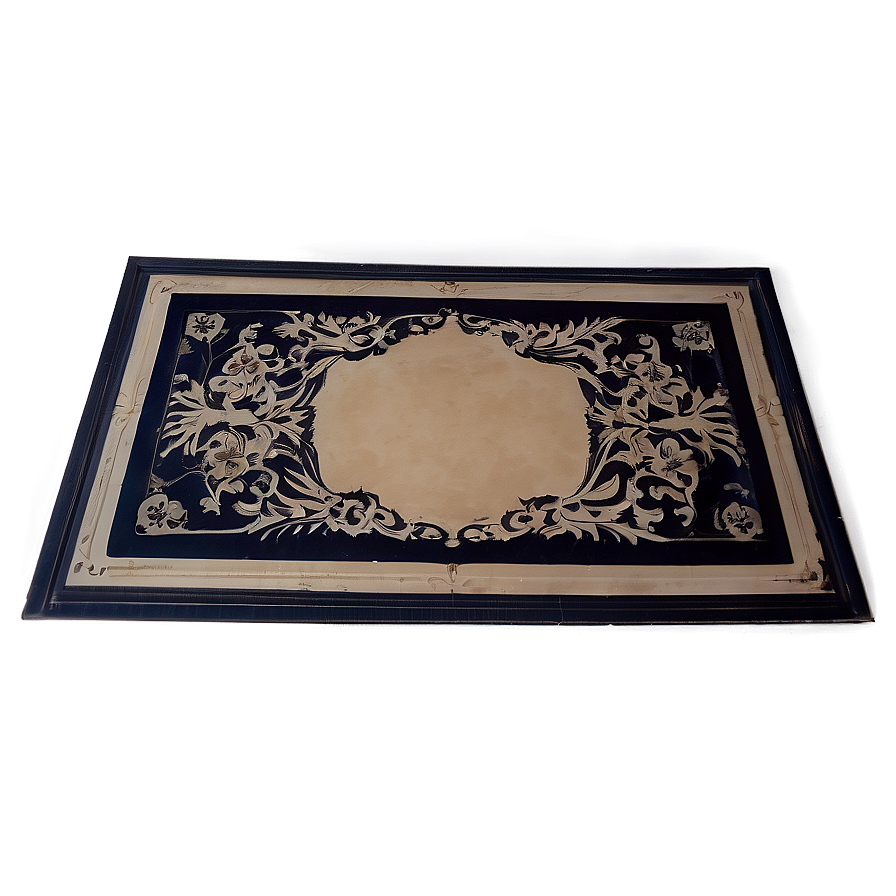 Antique Inspired Mat Png Pmp32 PNG image