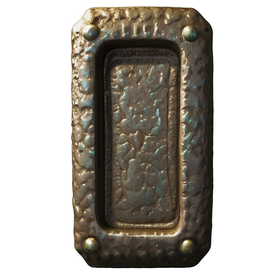 Antique Iron Ingot Png Ati22 PNG image