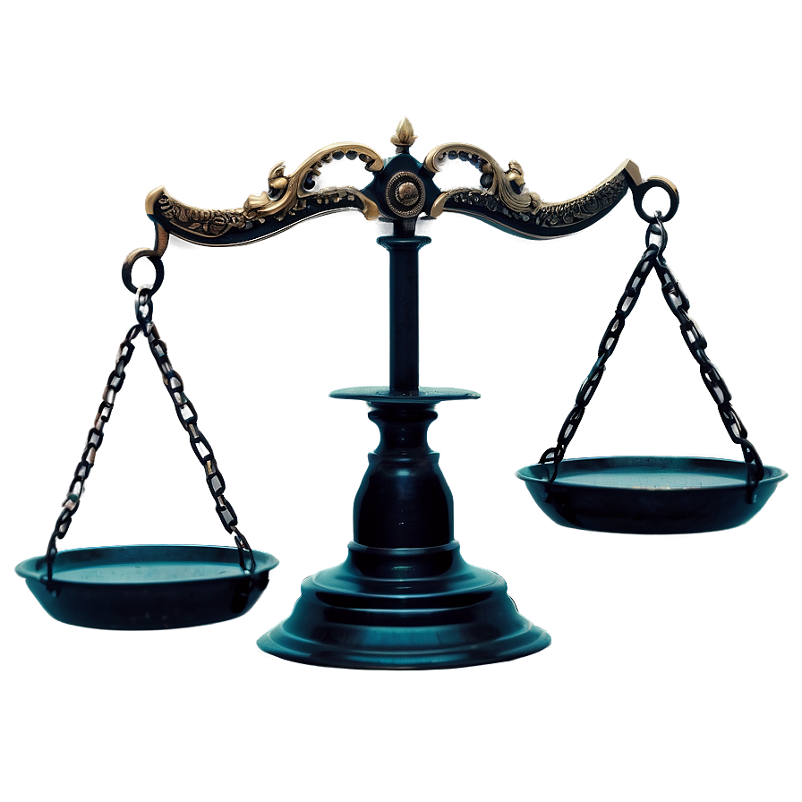 Antique Justice Scale Png Orb PNG image