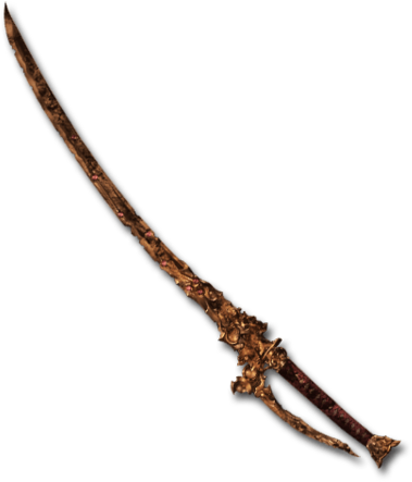 Antique Katana Sword PNG image