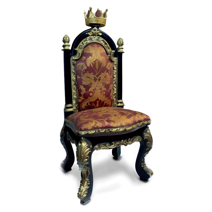 Antique King Chair Png 44 PNG image