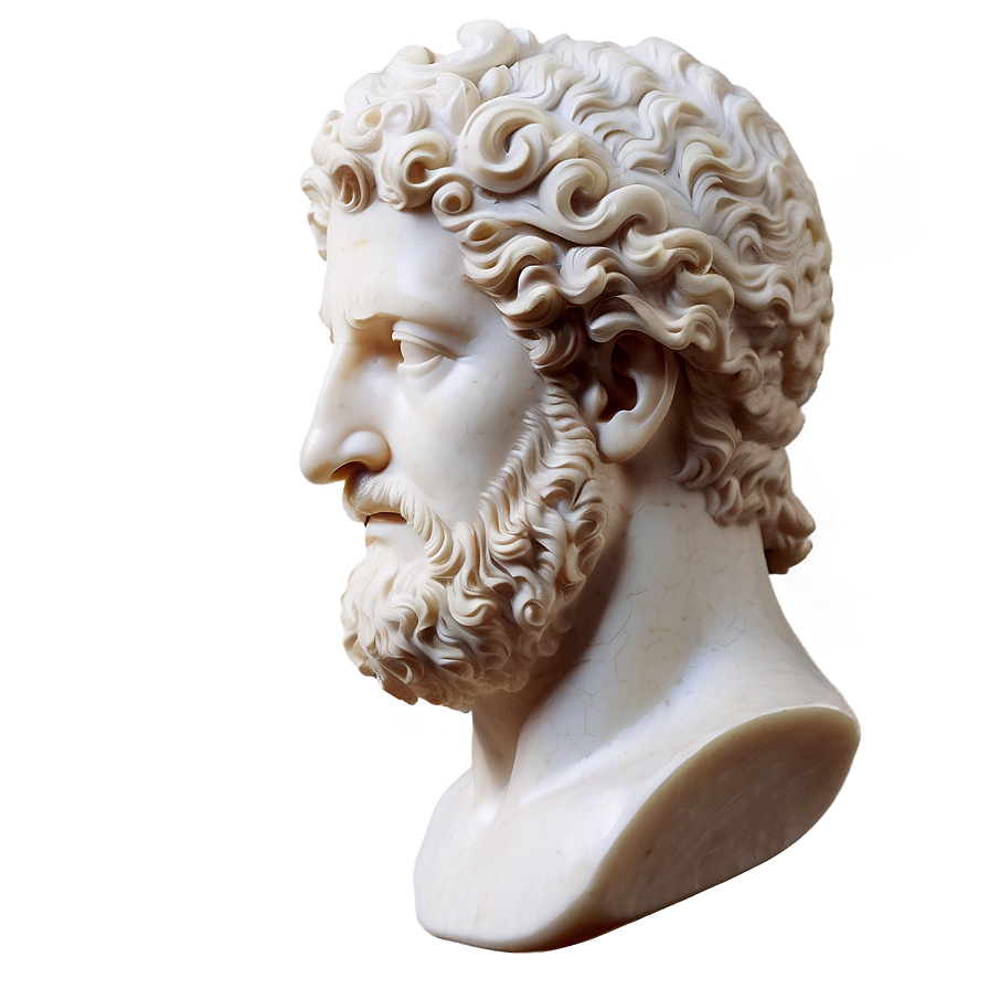 Antique Marcus Aurelius Cameo Png 06292024 PNG image