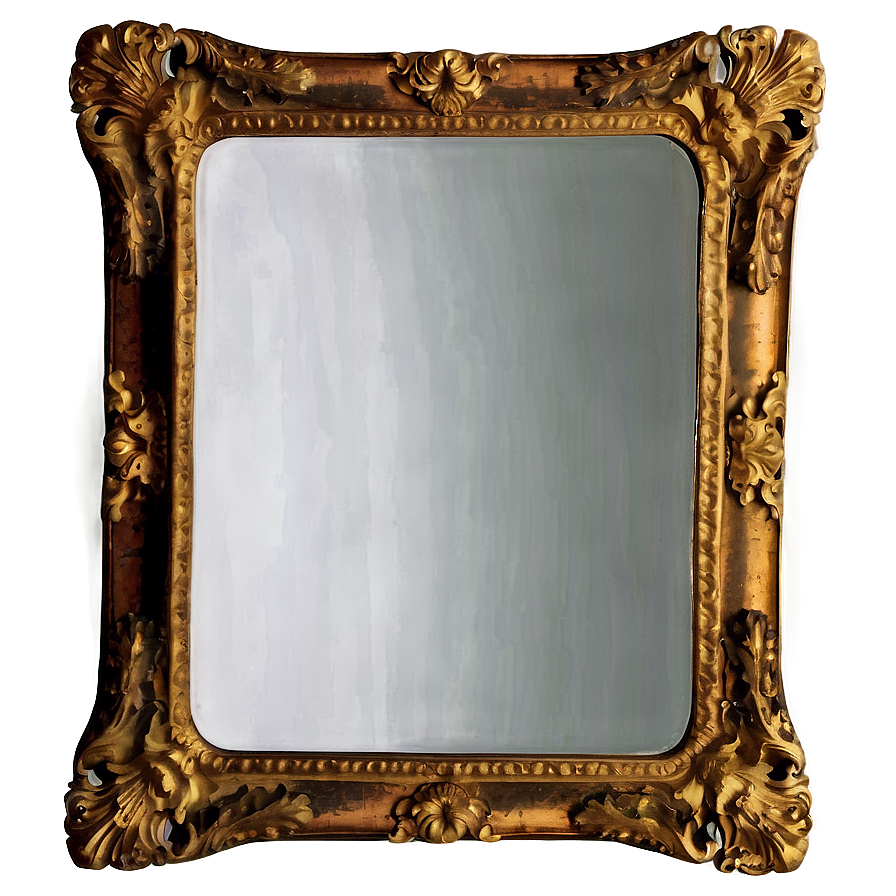 Antique Mirror Frame Png Vol15 PNG image