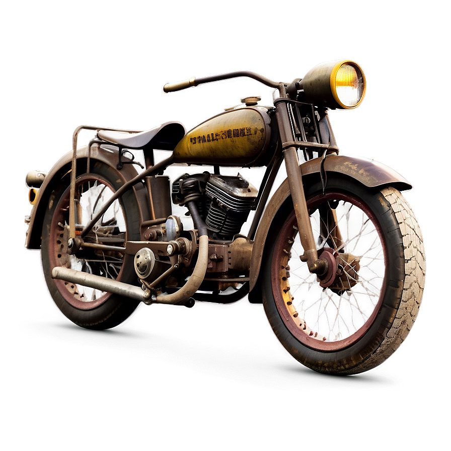 Antique Motorcycle Collection Png 05212024 PNG image