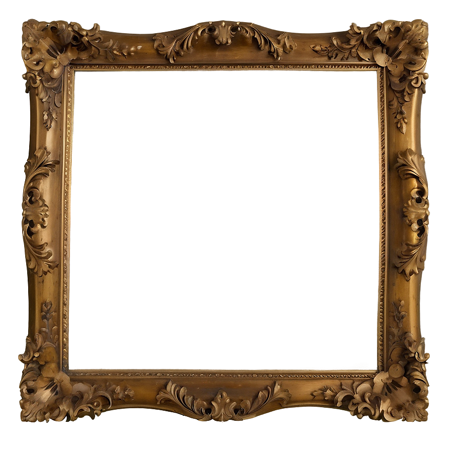 Antique Picture Frame Png 47 PNG image