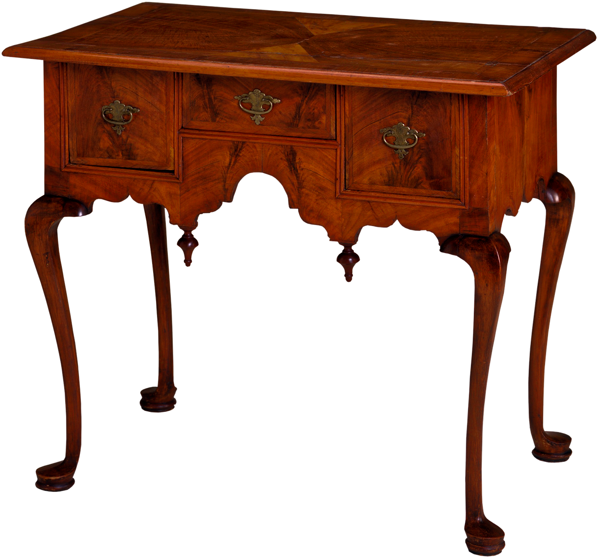 Antique Wooden Dressing Table PNG image