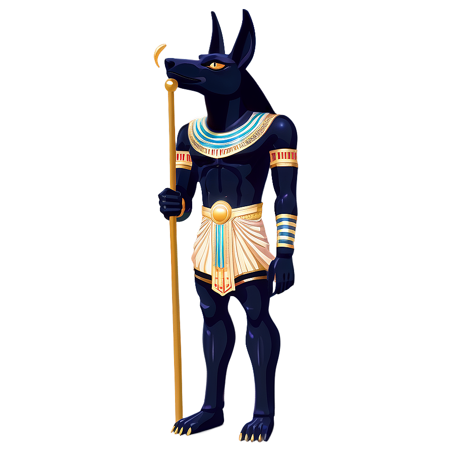 Anubis Deity Statue Png 20 PNG image