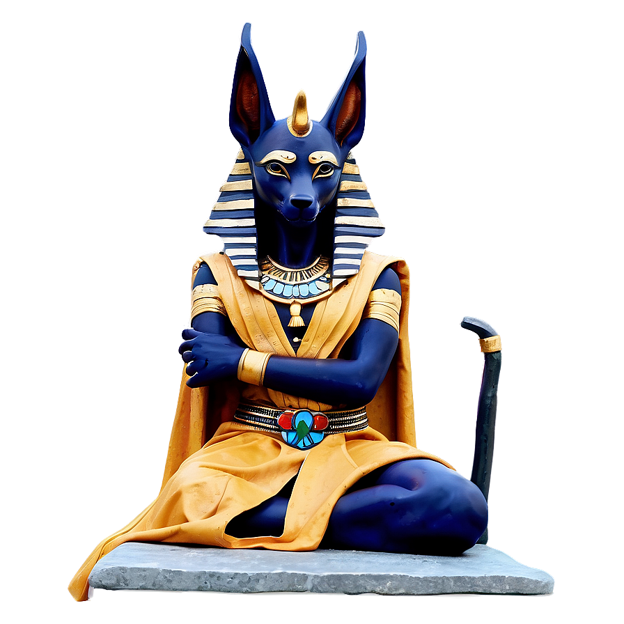 Anubis In Throne Pose Png 06272024 PNG image