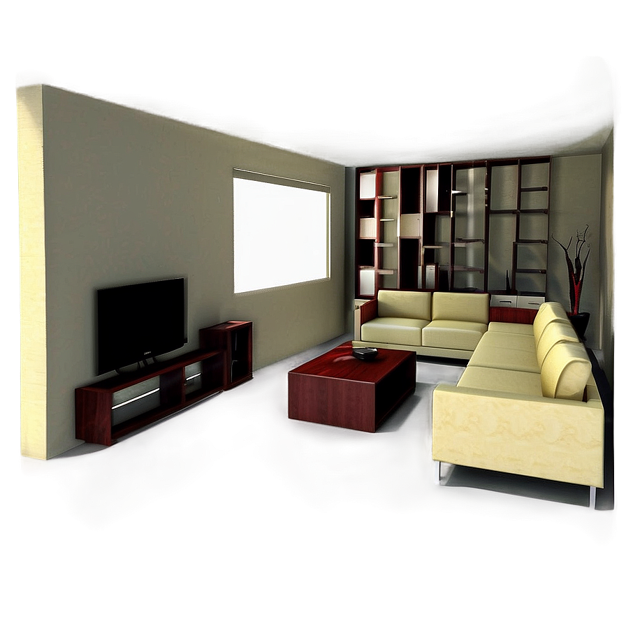 Apartment Entertainment Room Png Nym69 PNG image