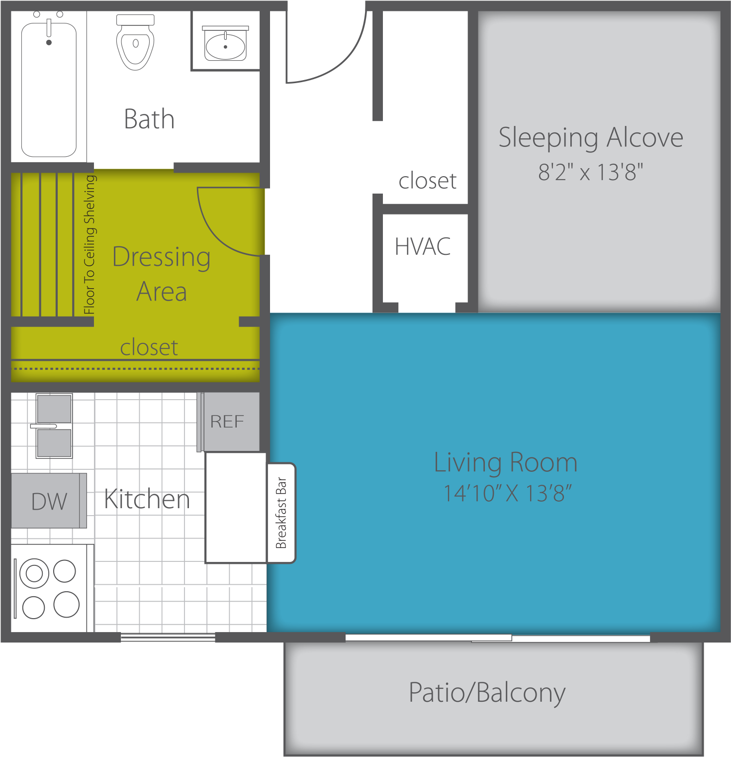 Apartment Floor Plan Layout PNG image
