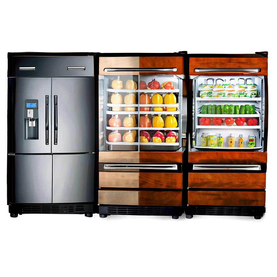 Apartment Size Refrigerator Png 58 PNG image