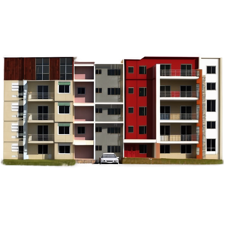 Apartment With City View Png 05242024 PNG image