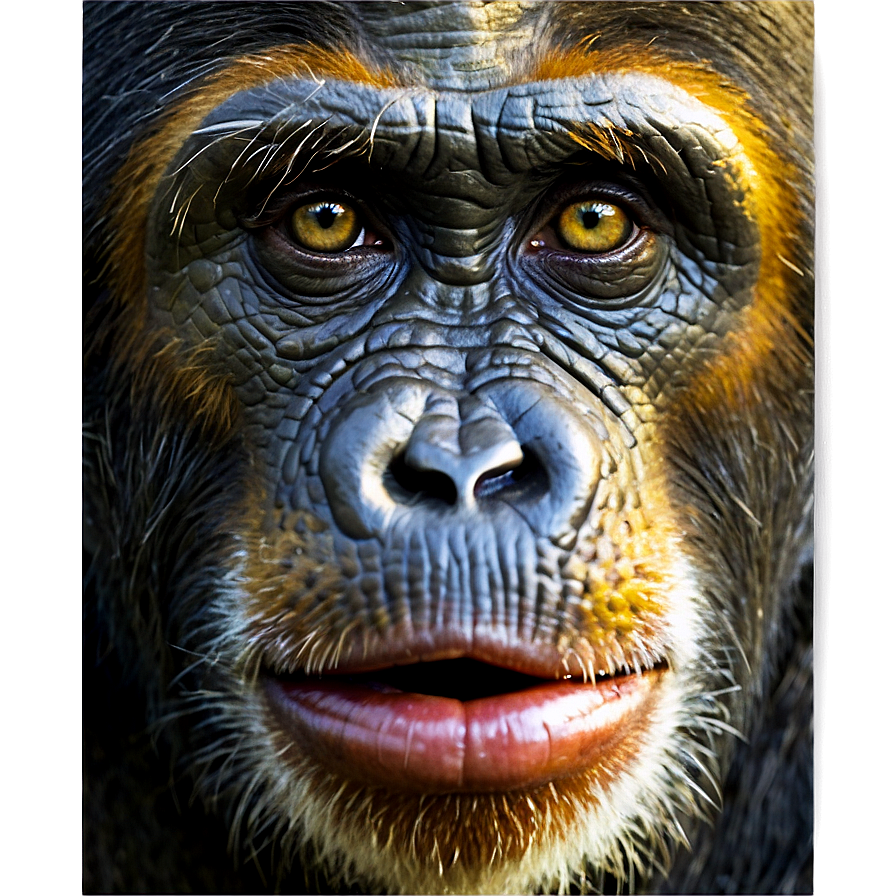 Ape Face Closeup Png 99 PNG image