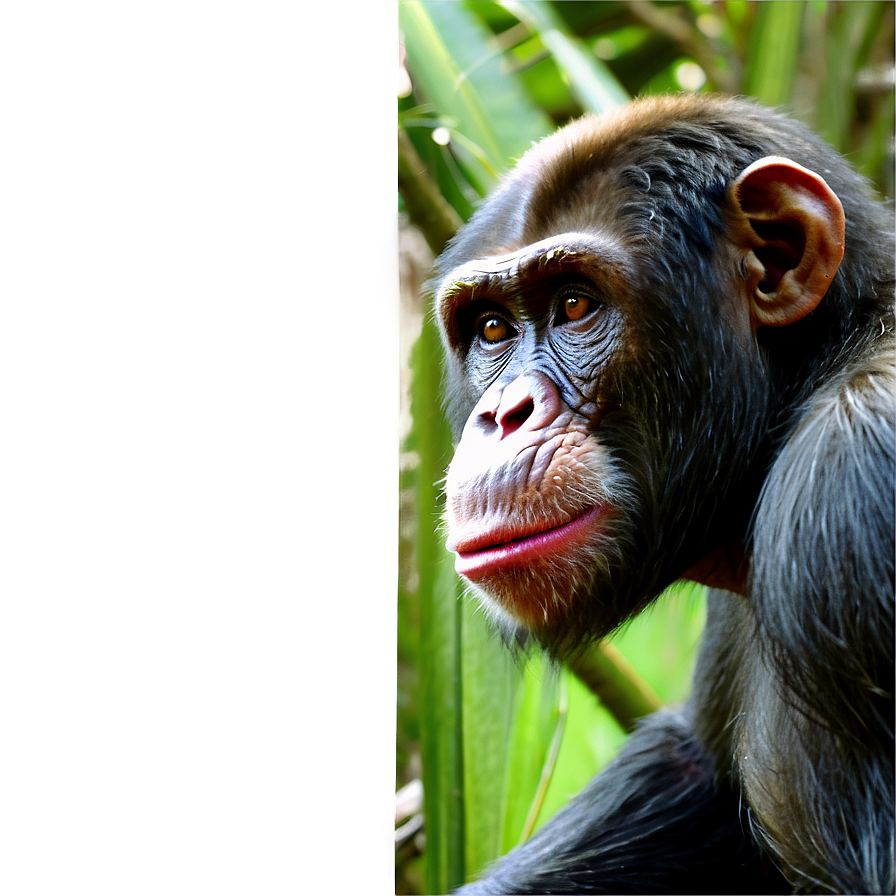 Ape In Jungle Background Png 55 PNG image