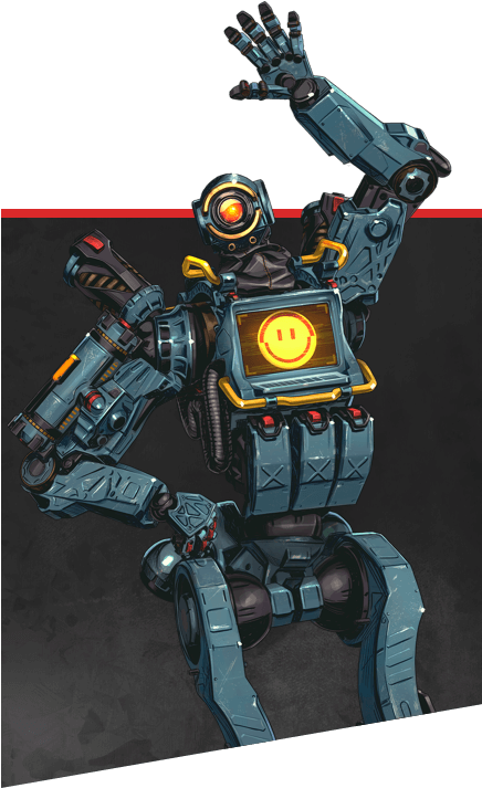 Apex Legends Pathfinder Waving PNG image