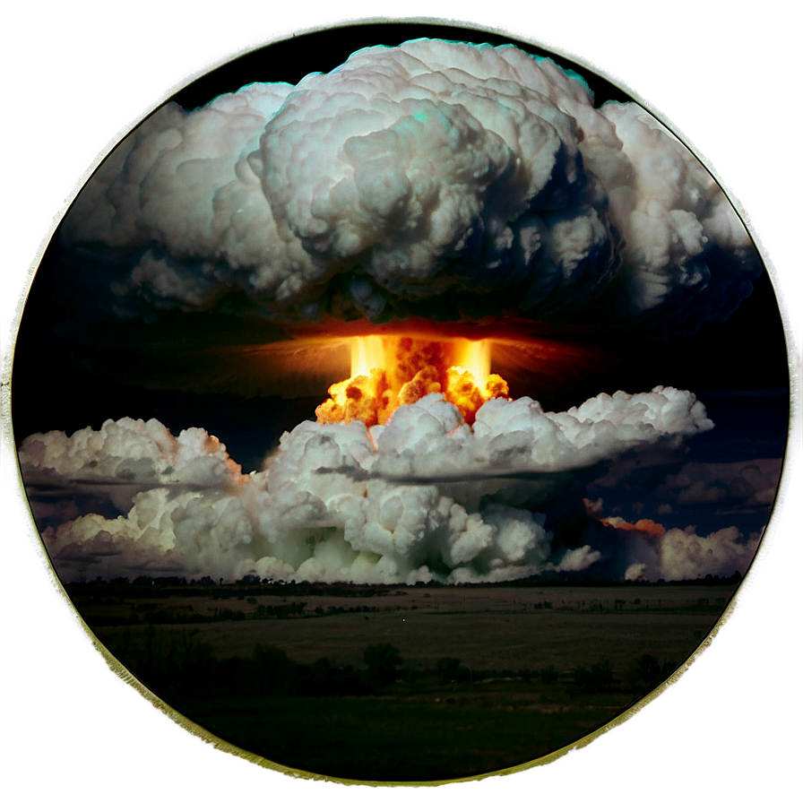 Apocalyptic Nuclear Bomb Png 05252024 PNG image