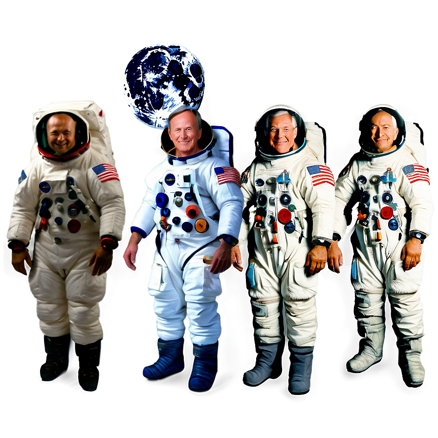 Apollo 11 Astronauts Png 06242024 PNG image