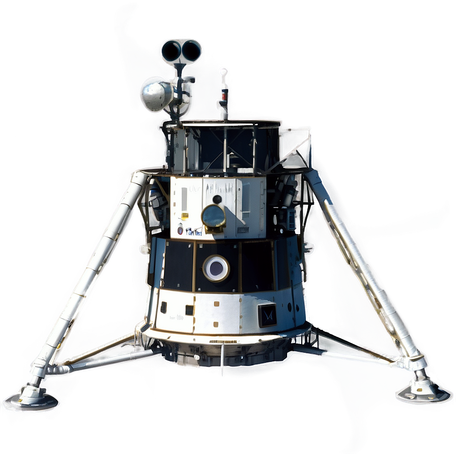 Apollo 11 Lunar Landing Png 06242024 PNG image