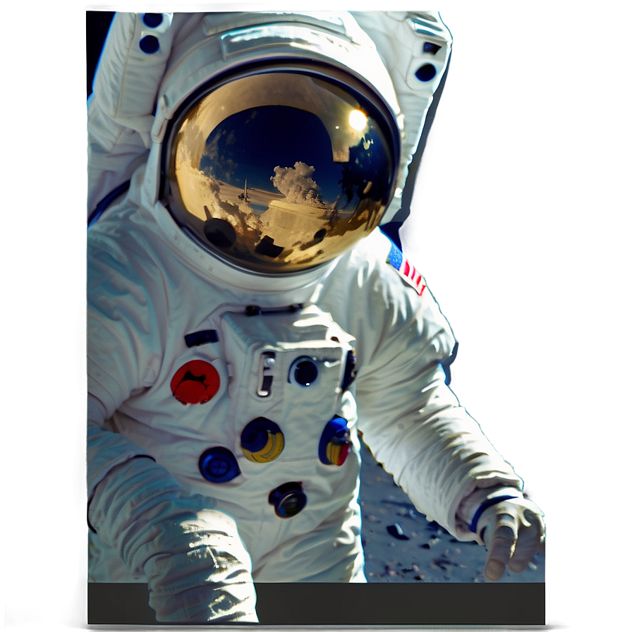 Apollo 11 Moonwalk Png 06242024 PNG image