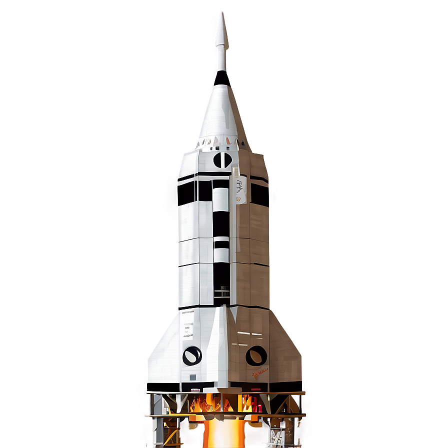 Apollo 11 Rocket Png 92 PNG image